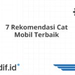 7 Rekomendasi Cat Mobil Terbaik