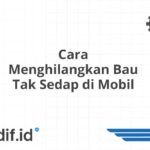 Cara Menghilangkan Bau Tak Sedap di Mobil