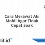 Cara Merawat Aki Mobil Agar Tidak Cepat Soak