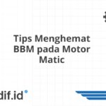 Tips Menghemat BBM pada Motor Matic