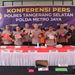 23 Bandit Jalanan Ditangkap Polres Tangsel, Satu Bawa Senpi