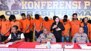 Polda Riau Bersihkan Preman & Geng Motor: 169 Ditangkap Dua Pekan