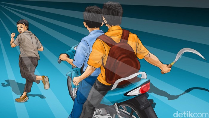 Sembilan Remaja Bersenjata Celurit Digerebek Polisi Jakpus